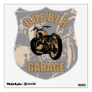 Bobber Garage Wall Decals