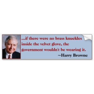 Harry Browne Bumper Sticker