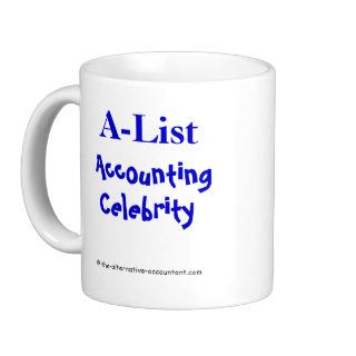 A List Accounting Celebrity (6) Coffee Mugs