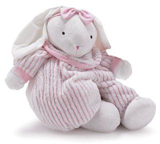 Large and Cuddly 31" Plush Bunny Rabbit With Soft Pink And White Outfit Toys & Games