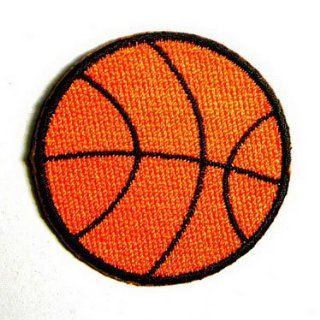 Basketball Ball Sport NBA 1.75" Appliques Hat Cap Polo Backpack Clothing Jacket Shirt DIY Embroidered Iron On / Sew On Patch