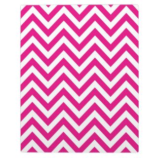 Hot Pink Chevron zigzag Pattern Photo Plaques