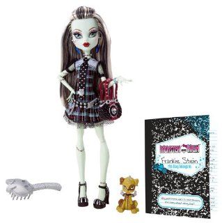 Monster High Frankie Stein Doll with Watzit pet Toys & Games
