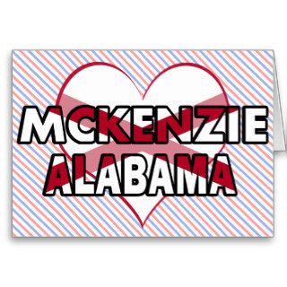 McKenzie, Alabama Greeting Card