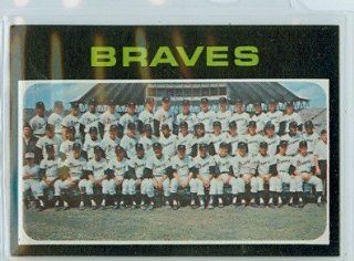 1971 Topps Baseball 652 Braves Team Near Mint to Mint High Number at 's Sports Collectibles Store