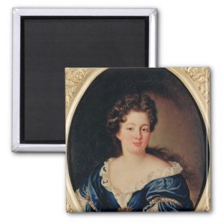 Portrait of Marie Anne Mancini  Princess Colonna Fridge Magnets
