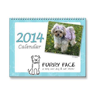 Furry Face 2014 Calendar