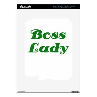 Boss Lady iPad 3 Skins