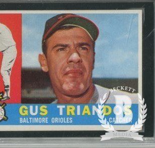 1960 Topps #60 Gus Triandos   GAI NmMt (8) at 's Sports Collectibles Store