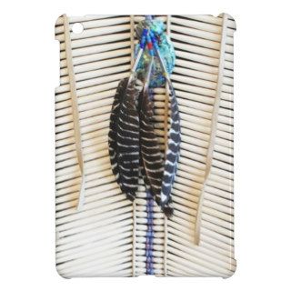109 Native American Indian Chestplate Feather Prin iPad Mini Cases
