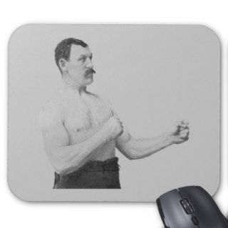 Overly Manly Man Meme Mouse Pad