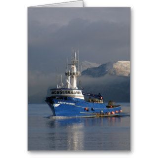 Arctic Mariner, Crab Boat in Dutch Harbor, AK Card