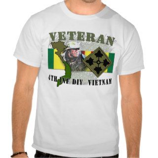 4th Inf Div   Vietnam T Shirt