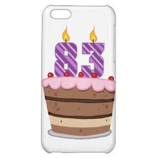Age 83 on  Birthday Cake Cover For iPhone 5C
