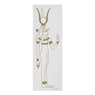 Ancient Egyptian Goddess Isis Print