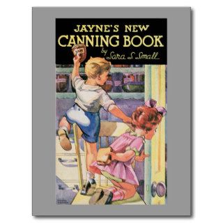 Canning Book Vintage Food Ad Art Post Cards