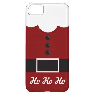 Ho Ho Ho Santa Suit Christmas iPhone 5c Case