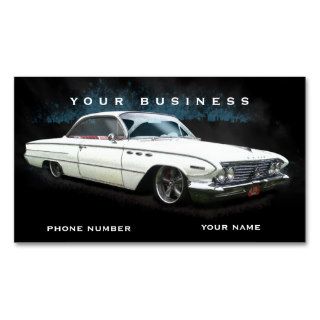 '61 Buick Hot Rod Skin Business Card Templates