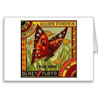 Golden Butterfly Cards