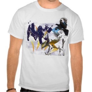 Cuervo, oso, unicornio camisetas de