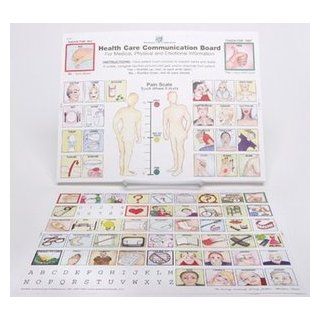 Health Care Communication Board Set of 50 Toys & Games