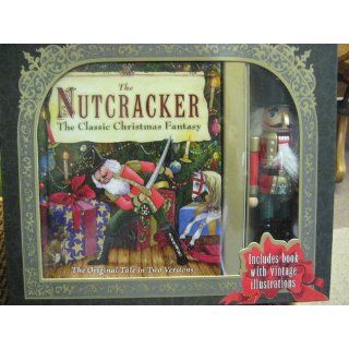 Nutcracker Doll with Classic Christmas Book Alexandre Dumas E.T.A. Hoffmann Toys & Games