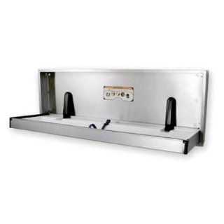 Brocar Horizontal Stainless Steel Special Needs Wall Mount Changing Station  Changing Tables  Baby