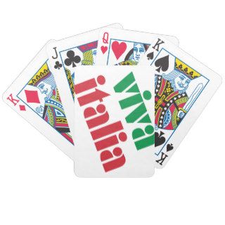 Viva Italia Italian Playing Card Set Deck Of Cards