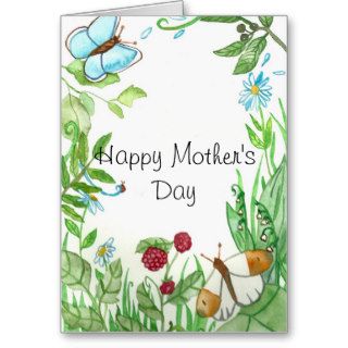 Summer fantasy Mother's day Greeting Card