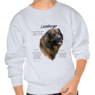 Leonberger History Design Pullover Sweatshirt