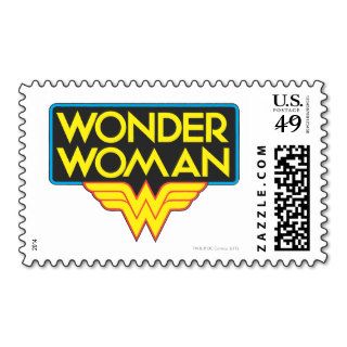 Wonder Woman Logo 3 Postage