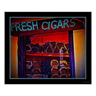 Fresh New Orleans Cigars Poster