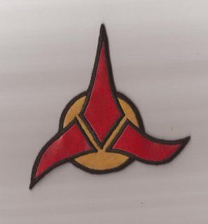 Klingon Next Gen. Emblem Vinyl Patch  Star Trek 