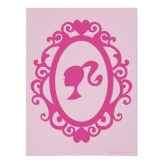 Barbie silo head in frame posters