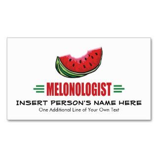 Funny Watermelon Business Card Templates