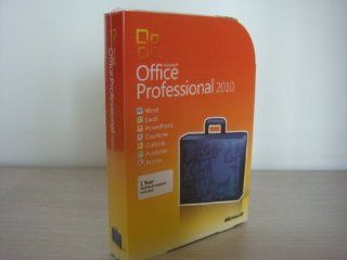 Microsoft Office Professional 2010 Brand New Retail Sealed for 1 PC Software