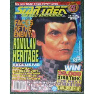 Star Trek The Next Generation Magazine Volume 27 1992 93 Books