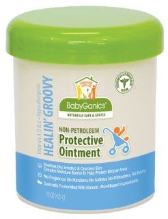 BabyGanics Healin Groovy Non Petroleum Protective  Ointment, Tub, 15 Ounce Health & Personal Care