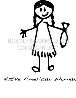 Native American Woman Automotive