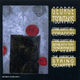 George Tsontakis String Quartets Nos. 3 & 4 Music
