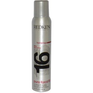Redken Pure Force 16 Non Aerosol Fixing Spray for Unisex, 6.75 Ounce  Hair Sprays  Beauty