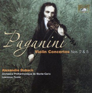 Paganini Violin Concertos Nos. 2 & 5 Music