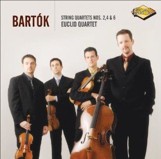 Bartok String Quartets Nos. 2, 4, & 6 ~ Euclid Quartet Music