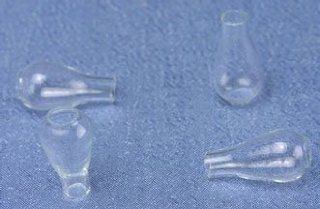 Dollhouse GLASS CHIMNEY, CLEAR, 4/PK Toys & Games