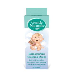 GENTLE NATURALS Baby Homeopathic Teething Drops Health & Personal Care