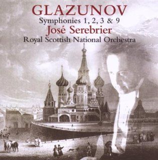 Glazunov Symphony Nos. 1, 2, 3 & 9 Music