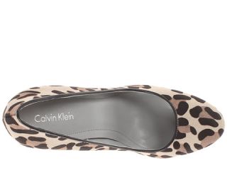 Calvin Klein Kendall  Black/Bone Leopard Pony