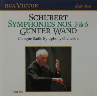 Schubert Symphonies Nos. 3 & 6 Music