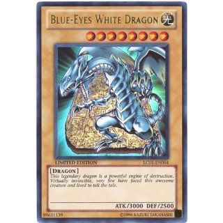 Yu Gi Oh   Blue Eyes White Dragon (LC01 EN004)   Legendary Collection   Limited Edition   Ultra Rare Toys & Games