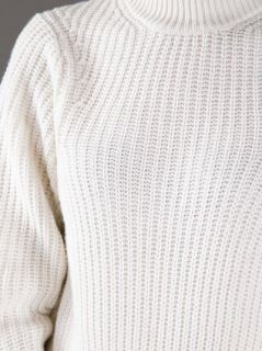 Acne Studios 'loyal' Roll Neck Ribbed Jumper